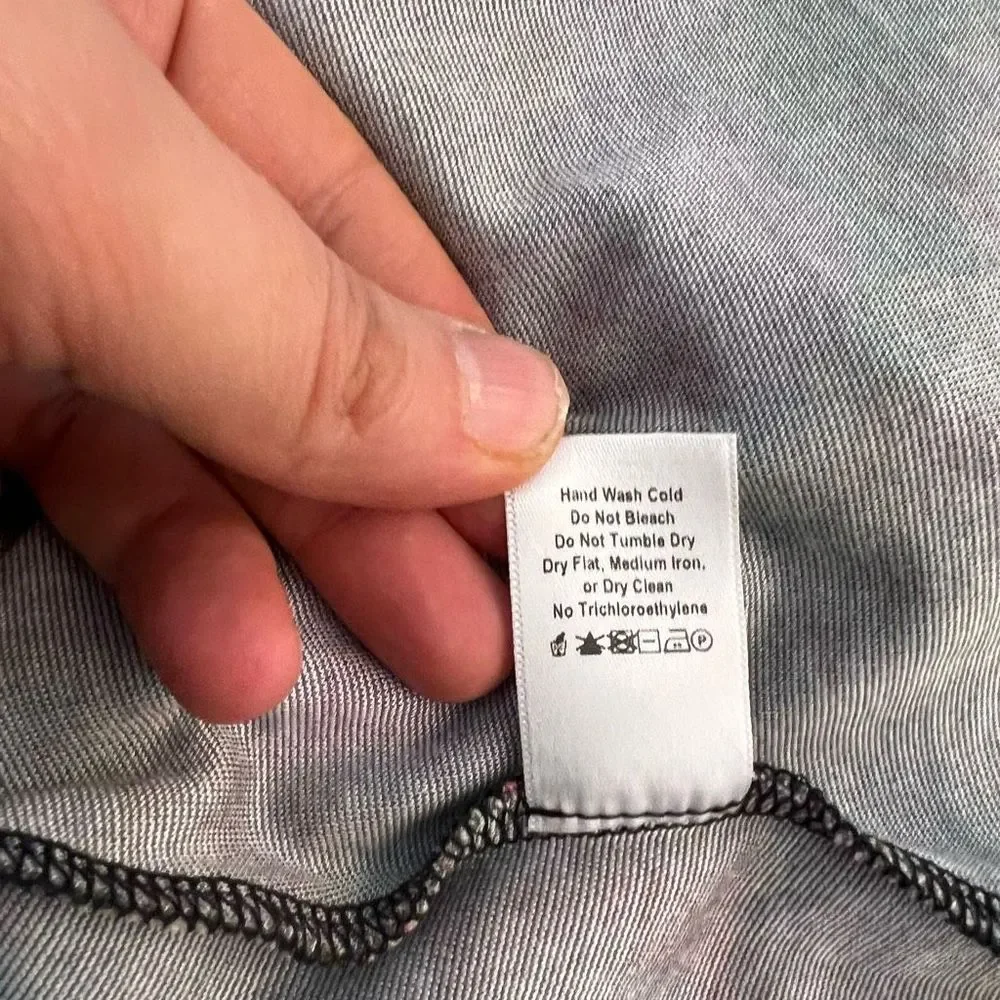 🔥5 for$25🔥 Weston sleeveless stripe floral mixed print jersey sundress - Picture 9 of 10